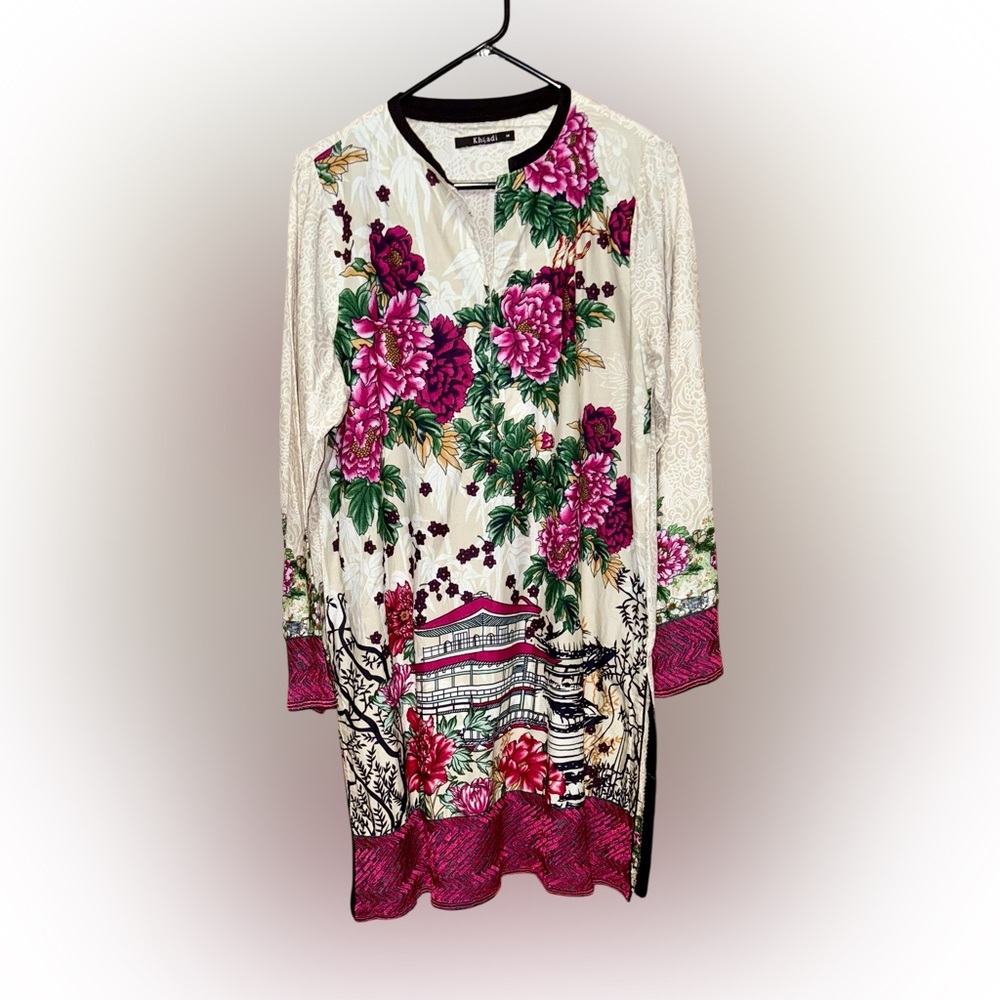Khaadi Vibrant Floral Women's Kurta